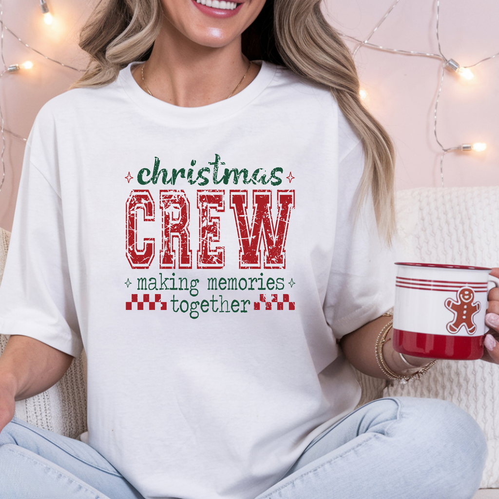 Christmas Crew Making Memories Together Tee | Gildan Softstyle